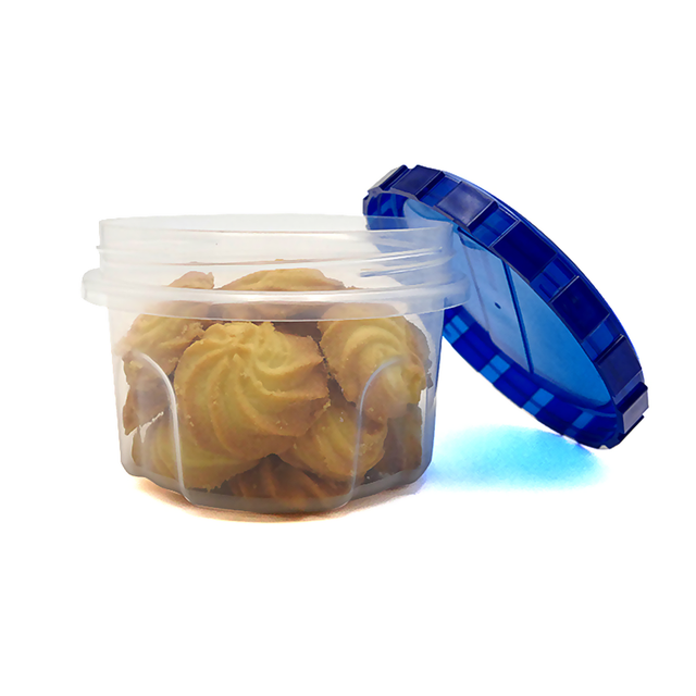 حاوية طعام بلاستيكية قابلة لإعادة الاستخدام وقابلة للحقن في الميكروويف سعة 16 أونصة ولا تسرب