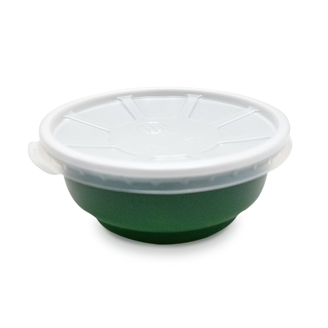 300 مل مادة PP وعاء الحساء البلاستيكي القابل للتصرف